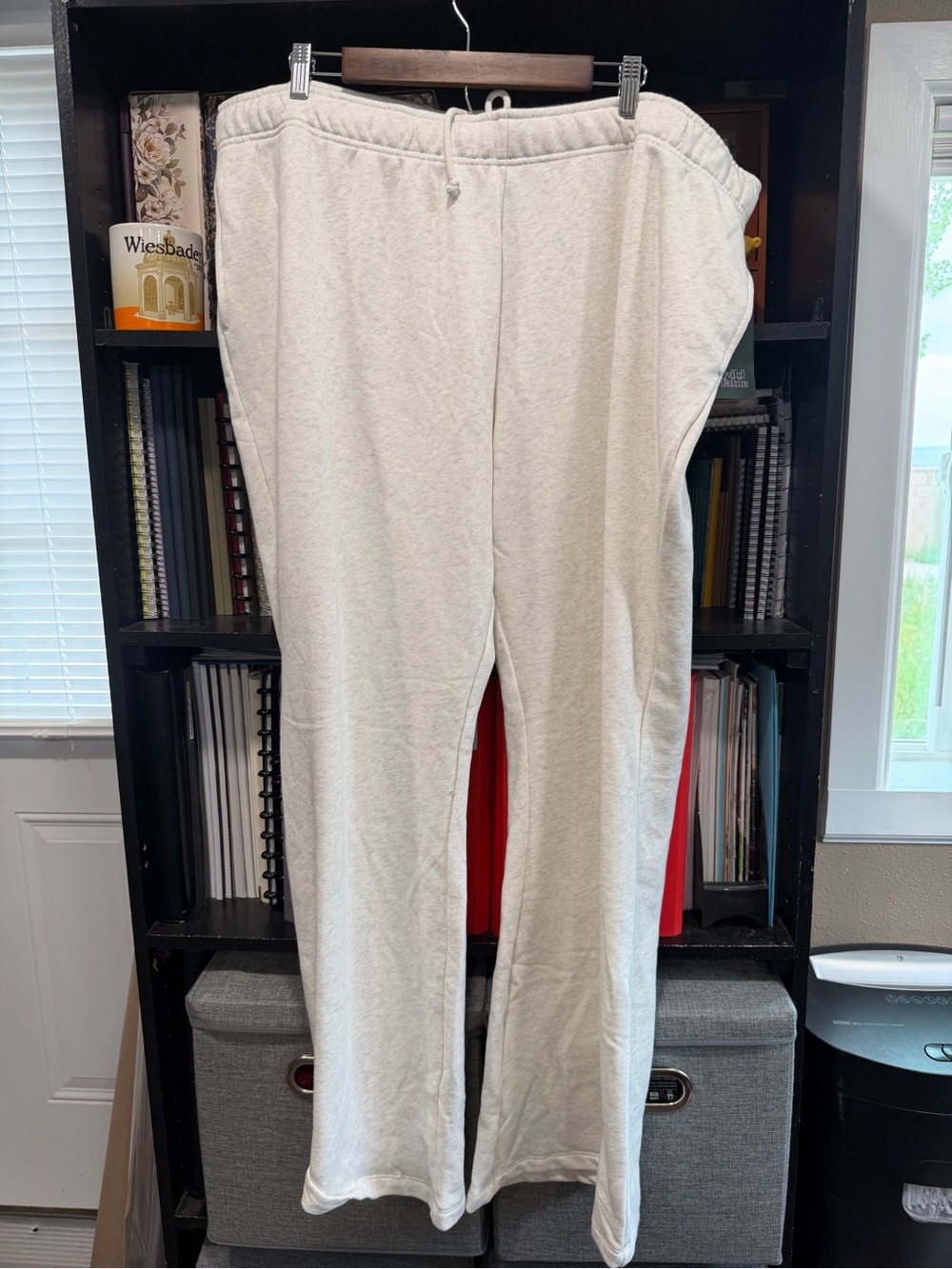 wild fable Cream Boot Cut Fleece Pants